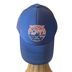 Pink Floyd Dark Side of the Moon Blue Unisex Truckers Hat
